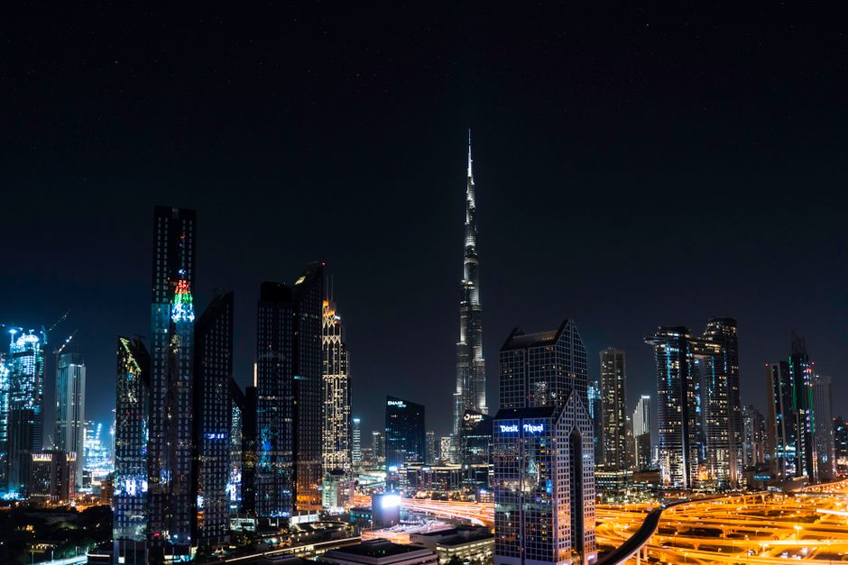 Burj Khalifa and Dubai skyline