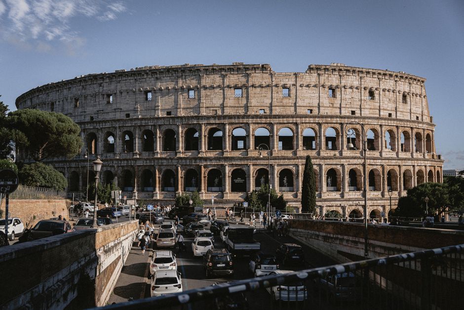 The Colosseum in Rome