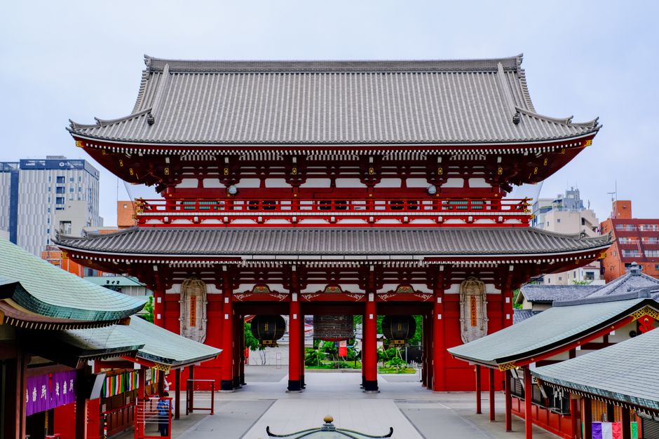 Senso-ji Temple in Asakusa, Tokyo