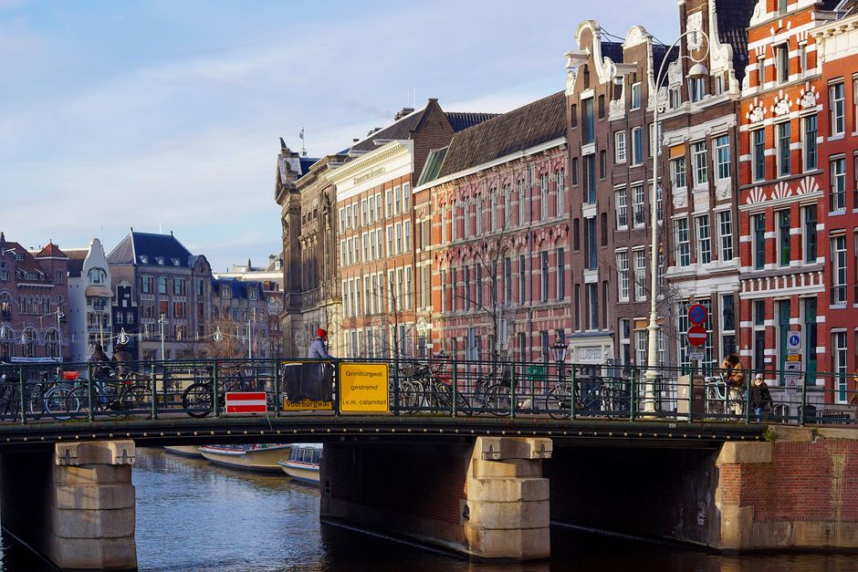 Historic architecture at Anne Frank House