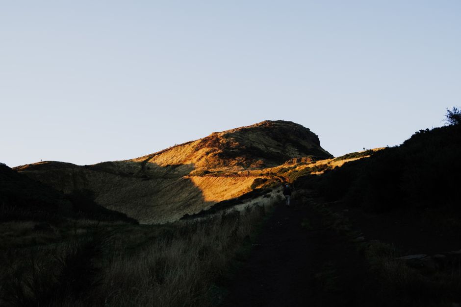 Inside Arthur's Seat