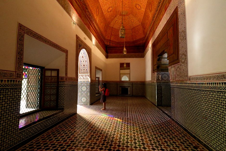 Getting to Bahia Palace in Marrakech