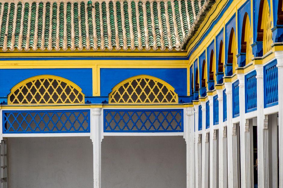 Bahia Palace main exterior view