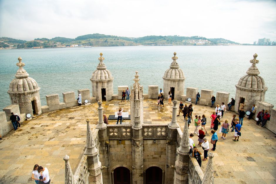 Historic architecture at Belem Tower