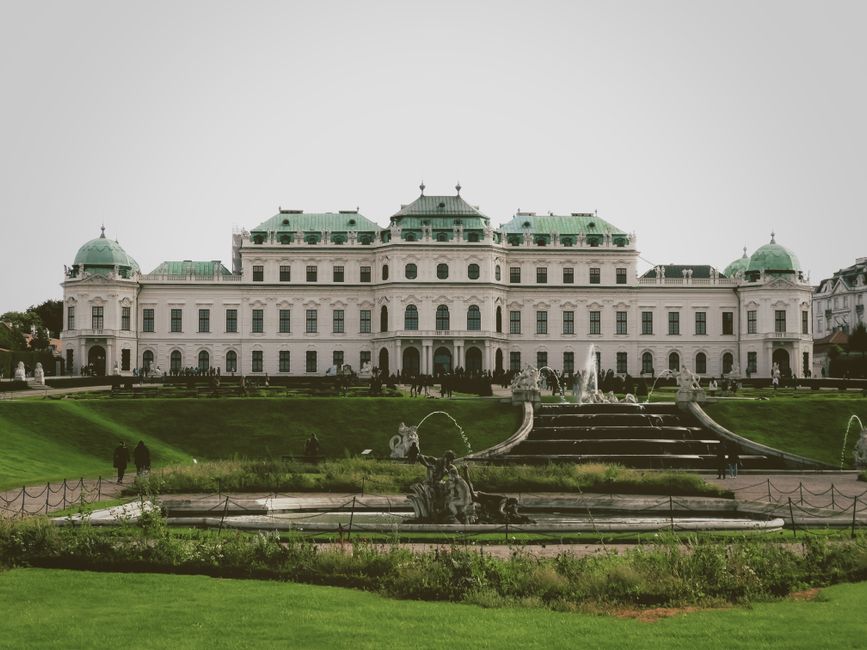 Belvedere Palace main exterior view