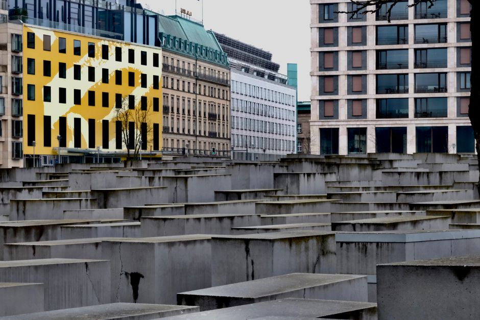 Historic architecture at Berlin Wall Memorial
