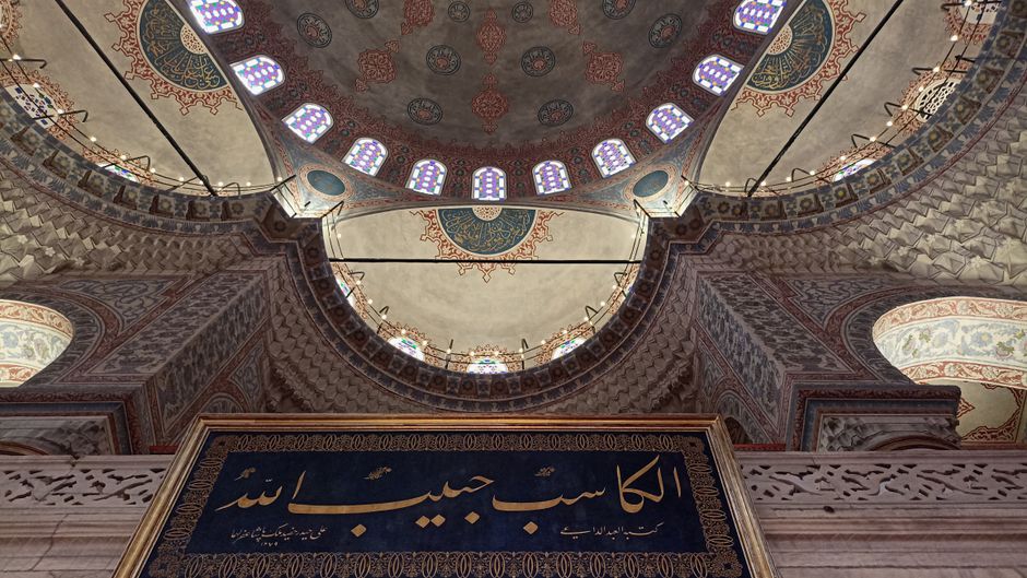 Inside Blue Mosque