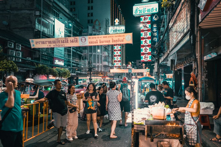 Chinatown (Yaowarat) main exterior view