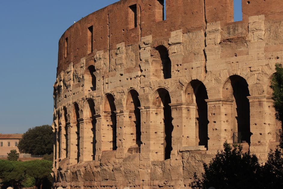 Historic architecture at Colosseum