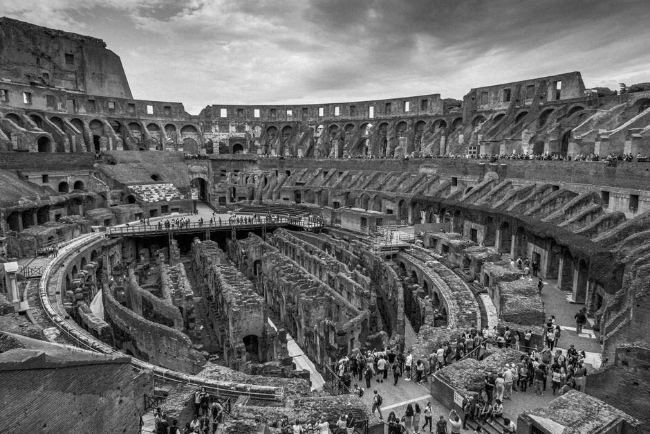 Inside Colosseum