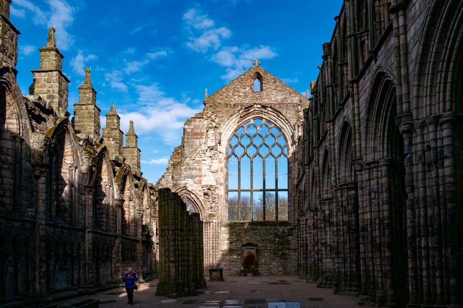 Inside Edinburgh Castle