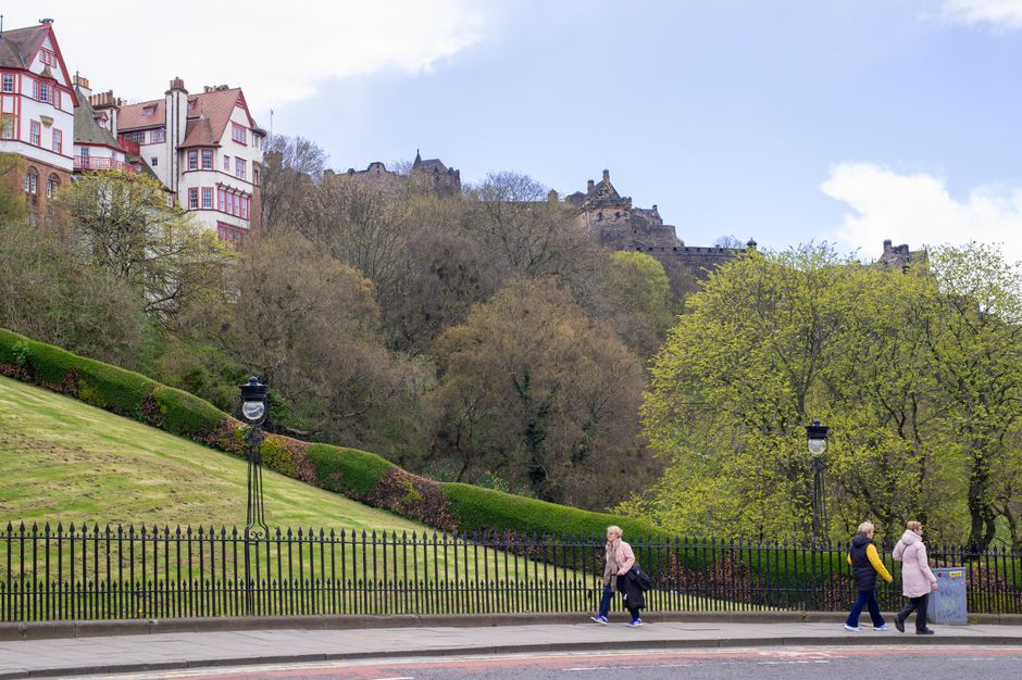 Getting to Edinburgh Castle in Edinburgh