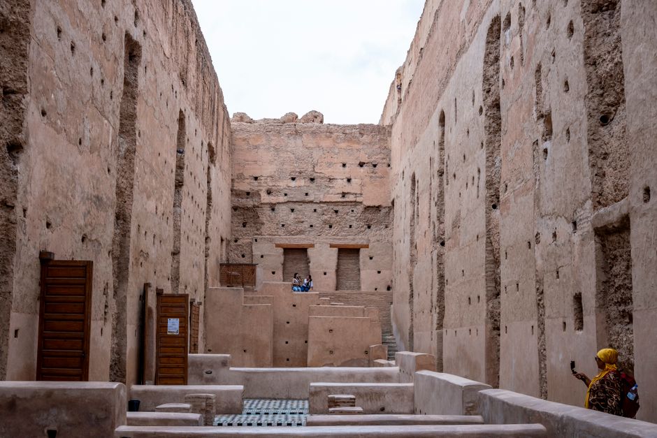 El Badi Palace main exterior view