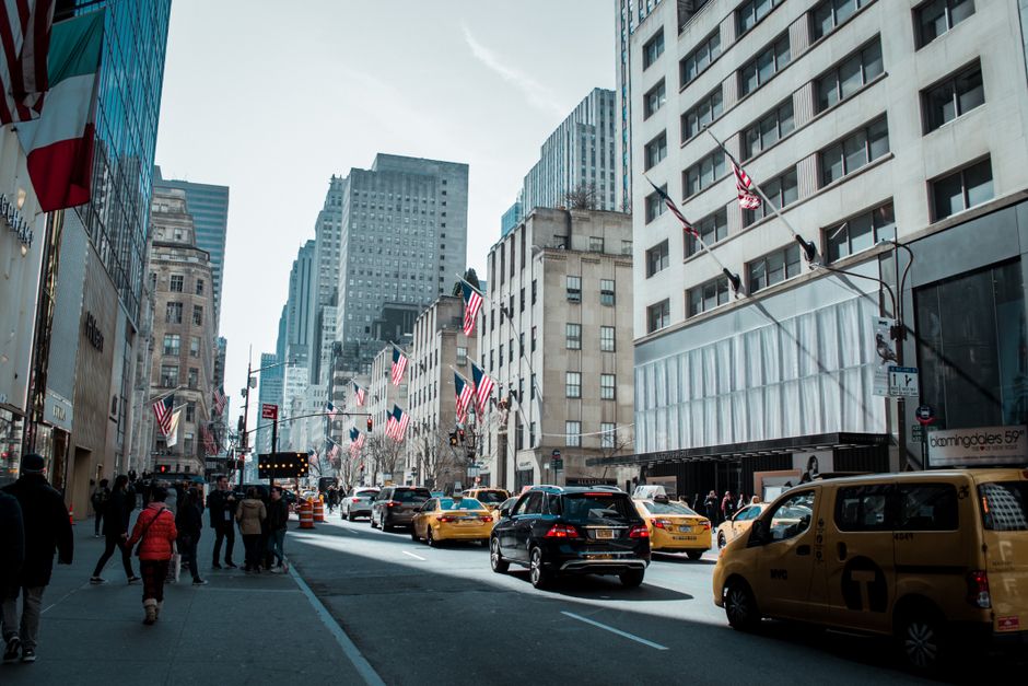 Getting to Fifth Avenue in New York