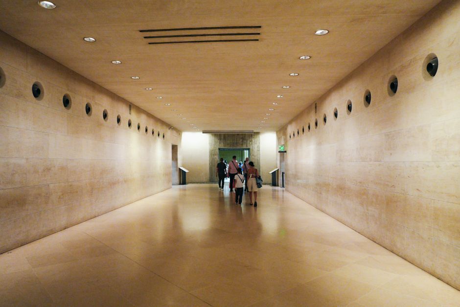 Inside Floralis Generica