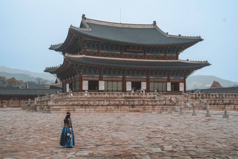 Inside Gyeongbokgung Palace