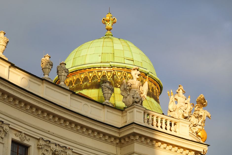 Hofburg Palace at golden hour