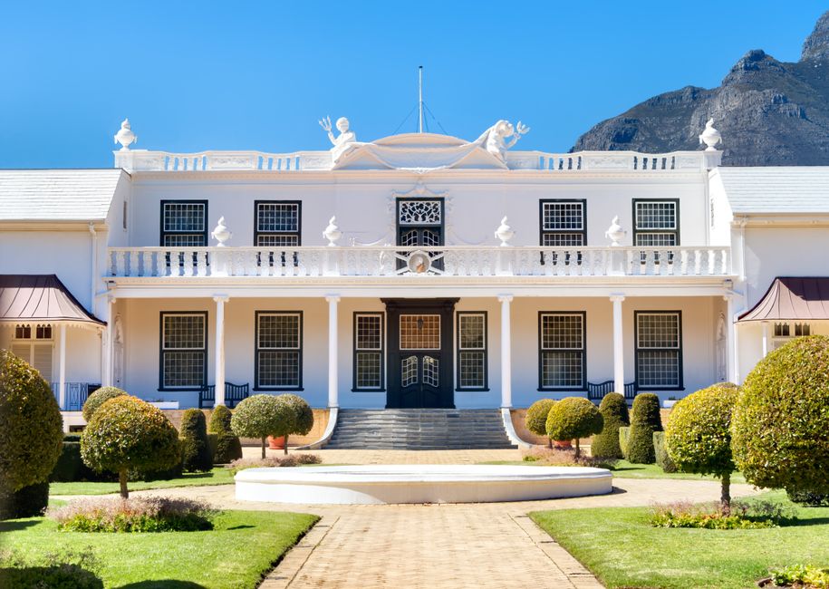 Kirstenbosch Gardens main exterior view