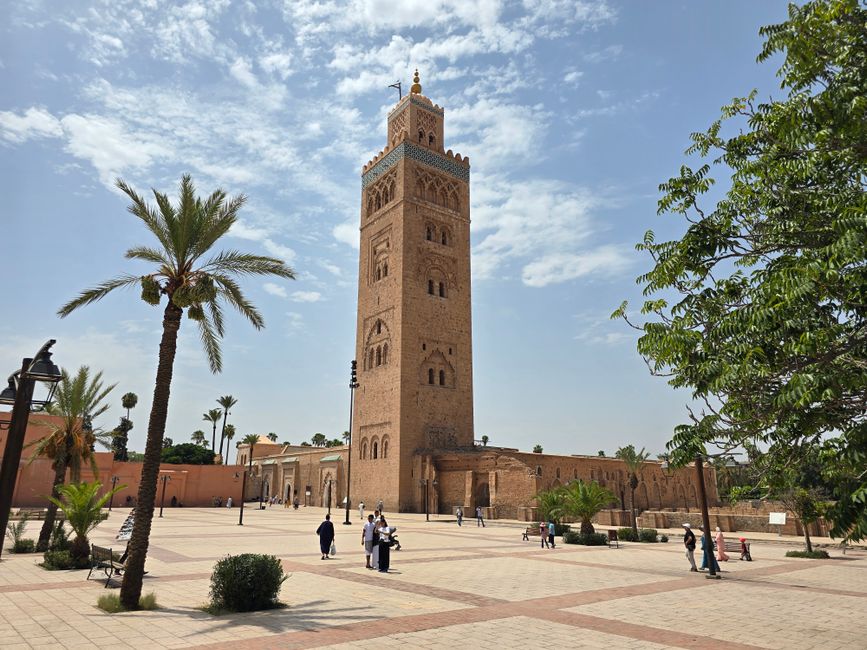 Koutoubia Mosque main exterior view