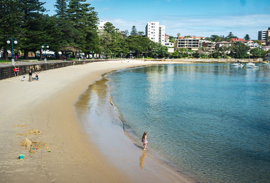Inside Manly Beach