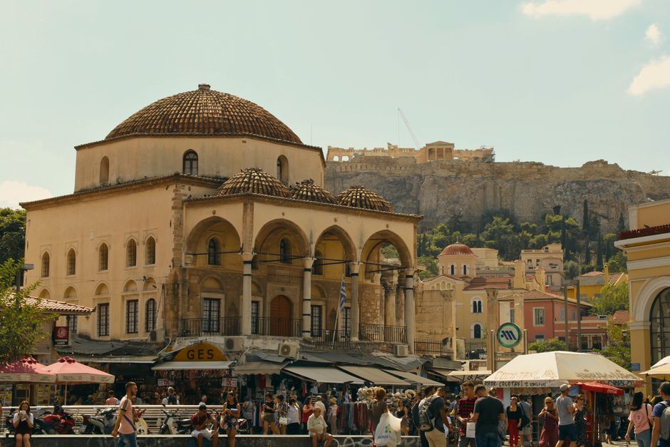 Monastiraki Square main exterior view