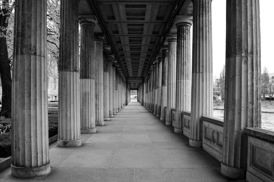Historic architecture at Museum Island