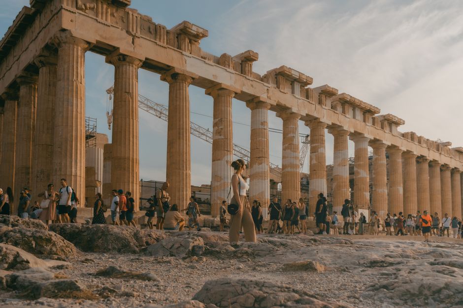Getting to Parthenon in Athens