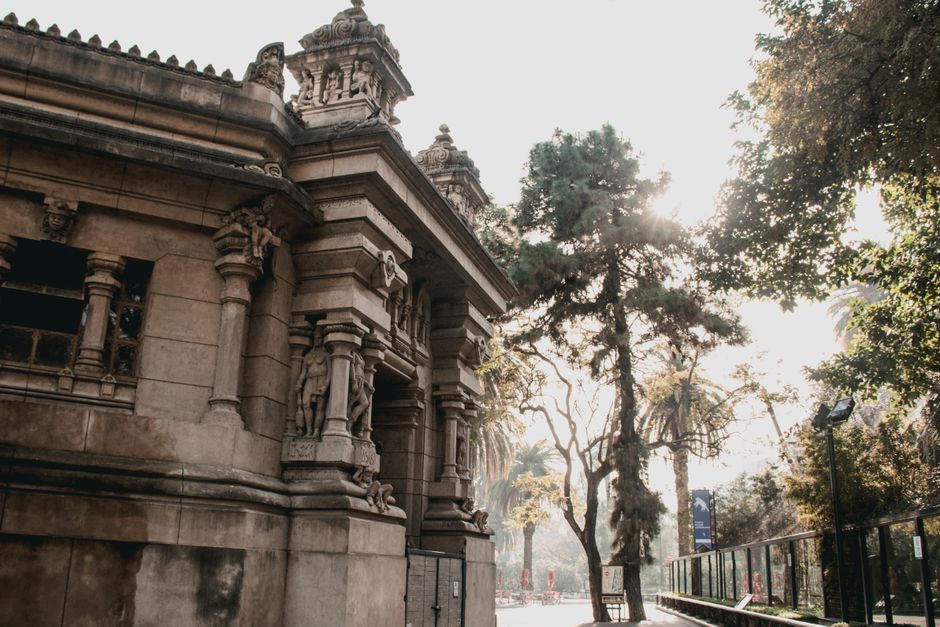 Historic architecture at Recoleta Cemetery