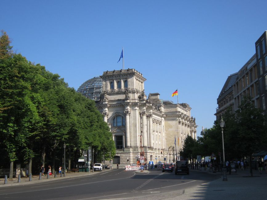 Getting to Reichstag Building in Berlin