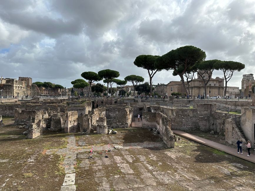 Inside Roman Forum