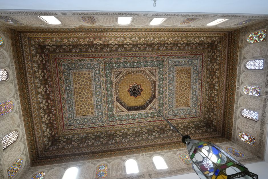 Historic architecture at Saadian Tombs