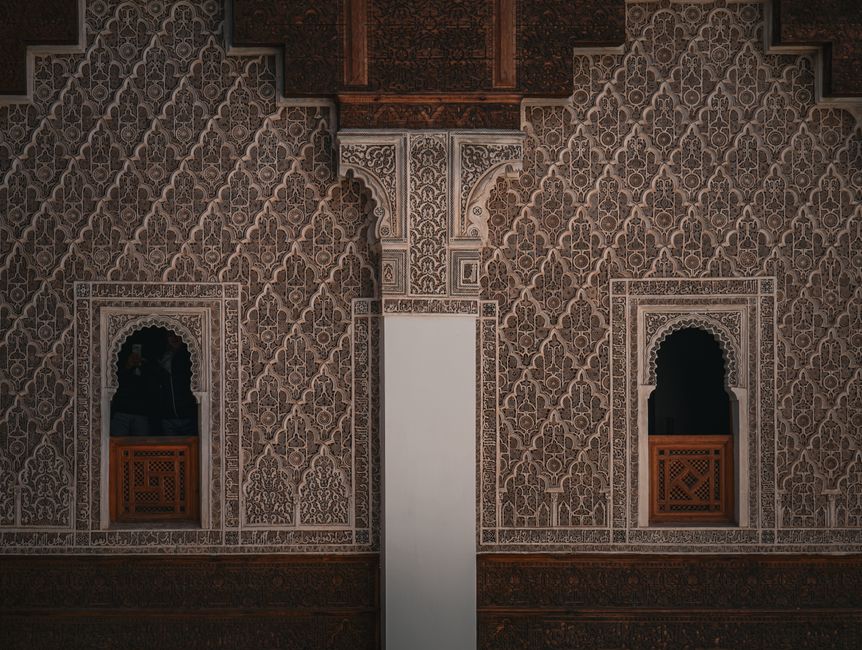 Saadian Tombs main exterior view