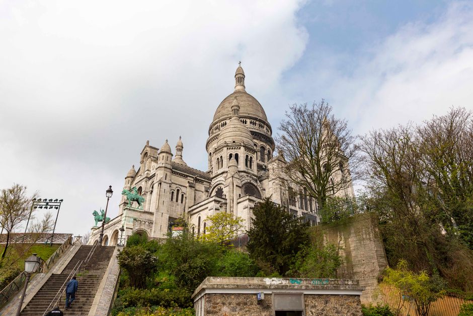 Getting to Sacre-Coeur Basilica in Paris