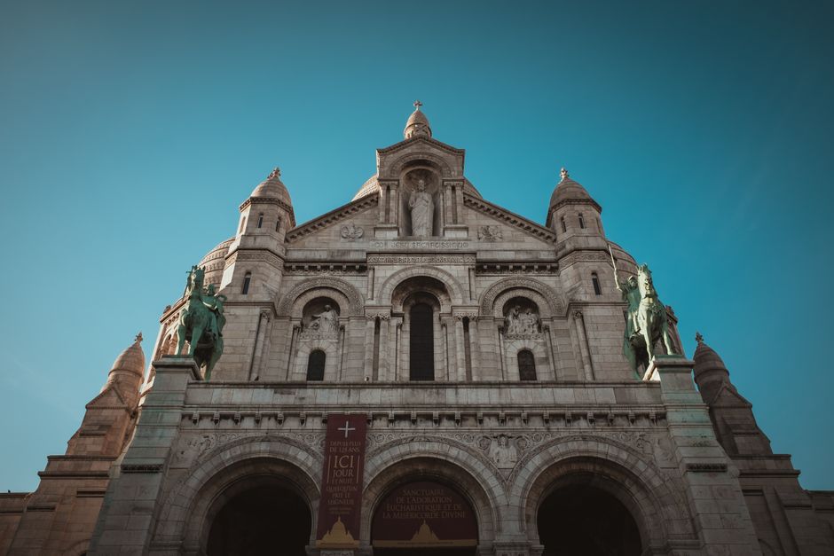 Sacre-Coeur Basilica main exterior view