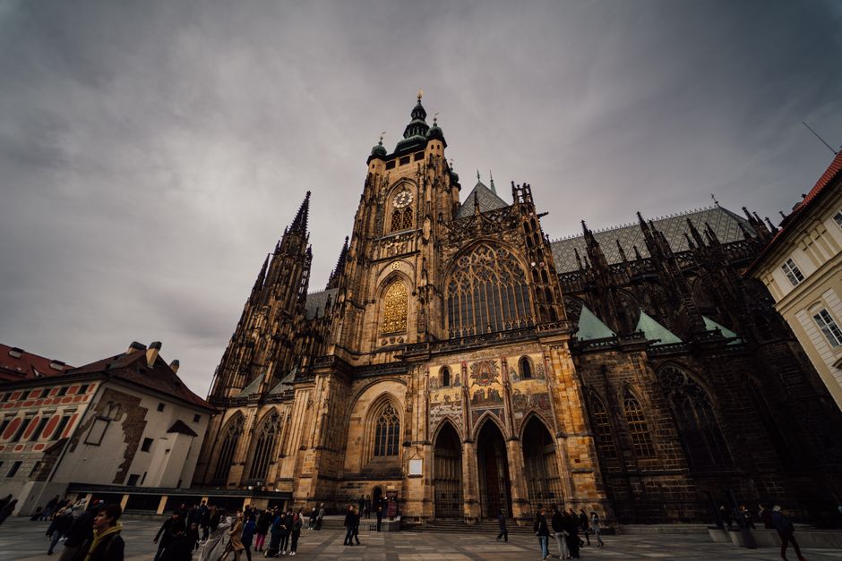 Getting to St. Vitus Cathedral in Prague