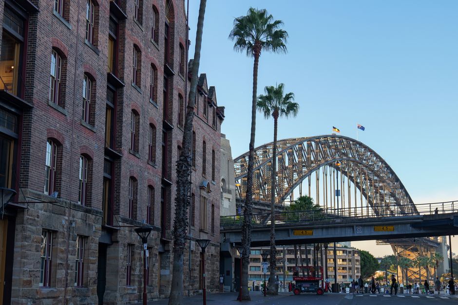 Historic architecture at Sydney Harbour Bridge