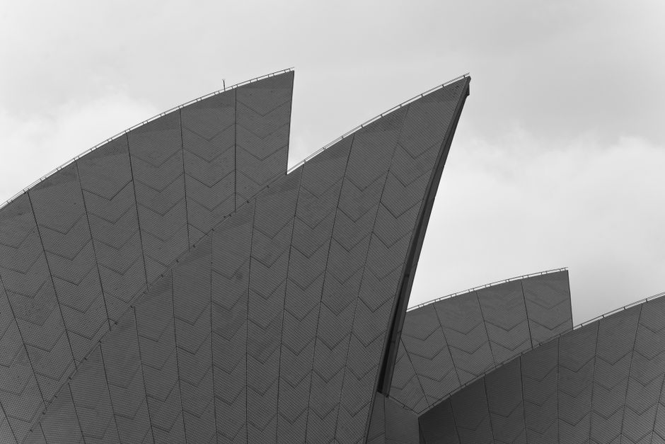 Sydney Opera House main exterior view