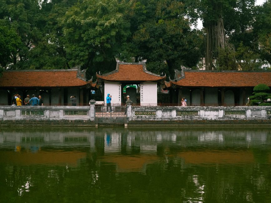 Inside Thang Long Water Puppet Theatre