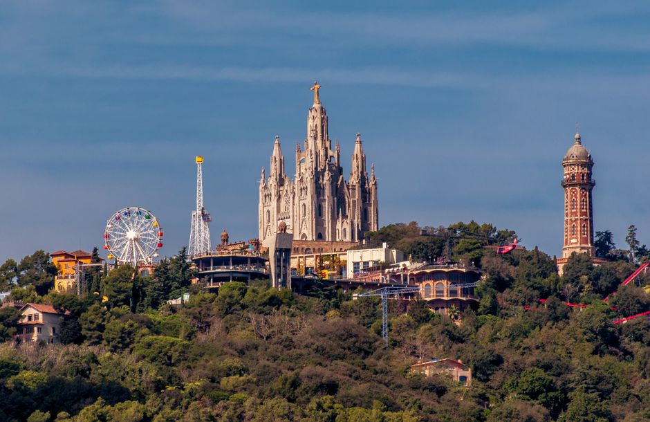 Getting to Tibidabo in Barcelona
