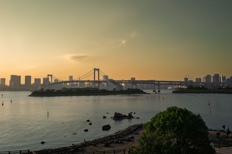 Tokyo Tower at golden hour