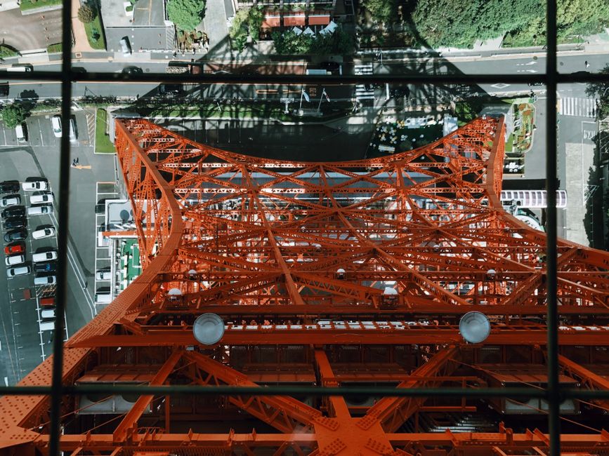 Getting to Tokyo Tower in Tokyo