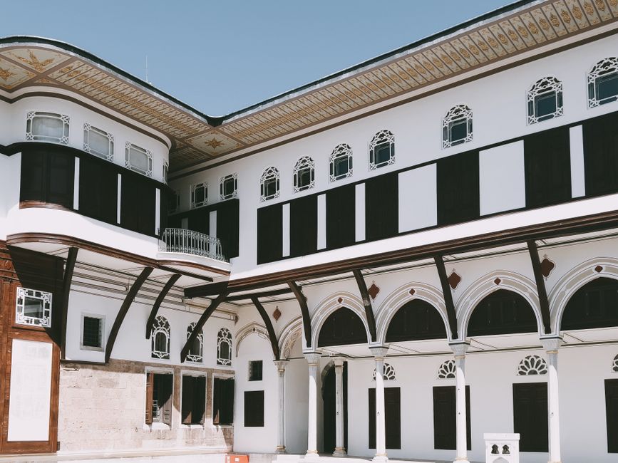 Historic architecture at Topkapi Palace